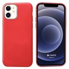 Apple iPhone 12 CaseUp Leather Woven Kılıf Kırmızı
